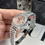 Rolex DateJust Super Clone Watch Women Dial Pink Jubilee Strap THB Factory 31mm - Image 4