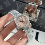 Rolex DateJust Super Clone Watch Women Dial Pink Jubilee Strap THB Factory 31mm - Image 3