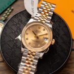 Rolex DateJust Super Clone Gold Wrapped Jubilee Strap GM Factory 31mm