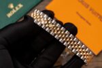 Rolex Super Clone DateJust Gold Wrapped Black Dial 31mm - Image 7