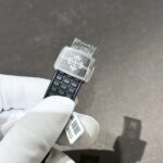 Patek Philippe Aquanaut 5067A Super Clone Watch Moissanite Diamond Black 35.6mm - Image 7