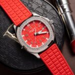 Patek Philippe Aquanaut 5067G Super Clone Watch Red PPF 35.6mm
