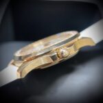 Patek Philippe Aquanaut 5072R Super Clone Watch White Rubber Strap PPF 35.6mm - Image 5