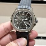 Patek Philippe Aquanaut 5164A Super Clone 1:1 Watch Gray Dial 40.8mm