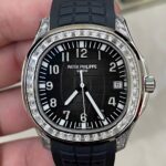 Patek Philippe Super Clone Watch Aquanaut 5167G Rubber Strap GR Factory 40mm