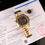 Patek Philippe Super Clone Nautilus 5712 Gold Wrapped PPF Factory 40mm
