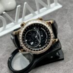 Patek Philippe Super Clone Grand Complications 6104R Custom Solid Gold Watch and Diamonds 44mm
