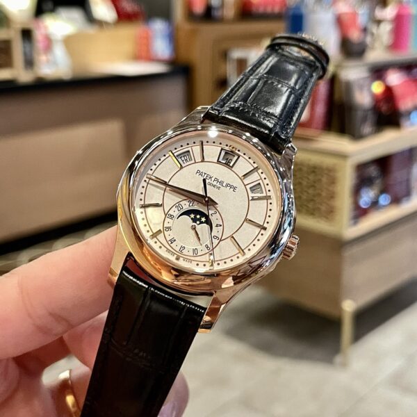 Patek Philippe Complications 5205R Replica 1:1 Watch Leather Strap 40mm