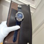 Patek Philippe Super Clone Nautilus 5726G Blue Leather Strap PPF 40.5mm