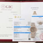Patek Philippe Nautilus 7118 Super Clone Watch Gold Wrapped + Moissanite Diamonds Custom 35.2mm
