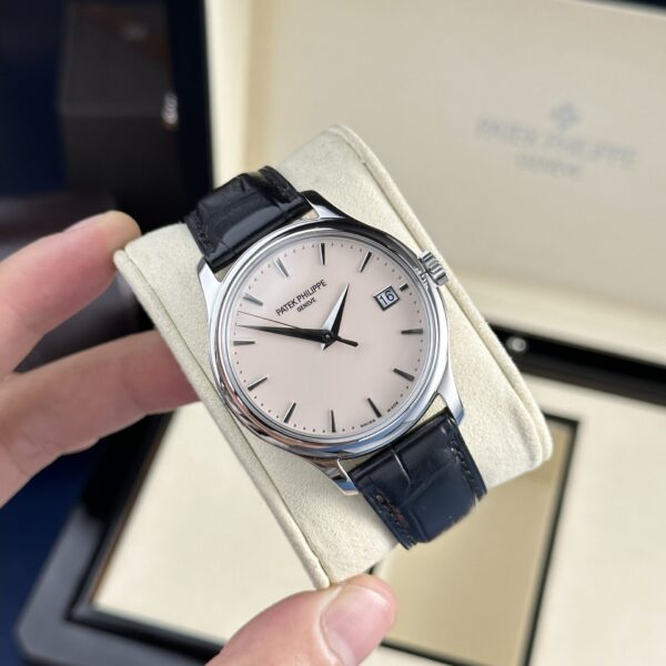 Patek Philippe Replica Watch Calatrava 5227G Mechanical Ivory Dial 3K Factory 39mm