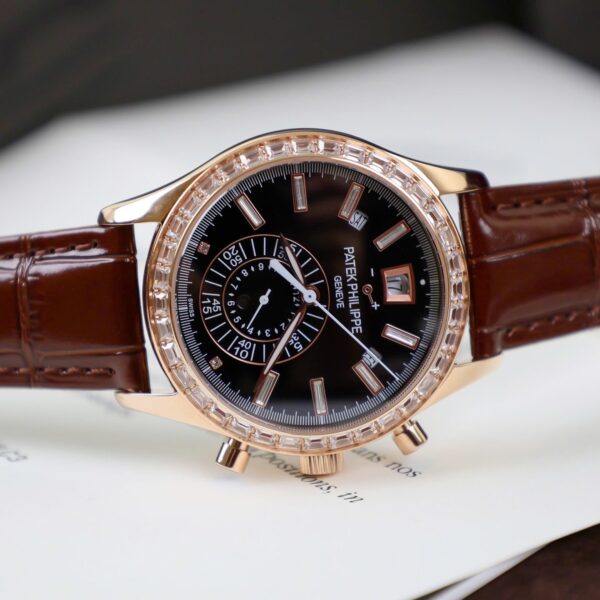 Patek Philippe Replica Watch Complications 5961R Dial Black TW Factory 40.5mm
