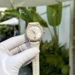 Patek Philippe Super Clone Watch Complications 4947R White Leather Strap 38mm - Image 5
