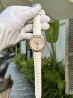 Patek Philippe Super Clone Watch Complications 4947R White Leather Strap 38mm - Image 2
