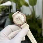 Patek Philippe Super Clone Watch Complications 4947R White Leather Strap 38mm - Image 6