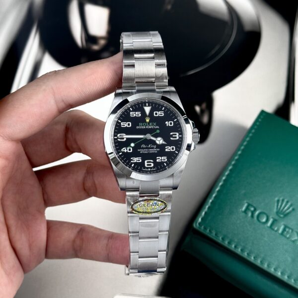 Rolex Replica Watch Air King 126900 Black Dial Clean Factory 40mm