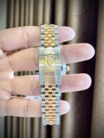 Rolex Super Clone DateJust Black Dial Gold Wrapped GM Factory 36mm - Image 9