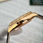 Rolex Cellini Date 50515 Gold Wrapped Super Clone Watch Leather Strap 39mm - Image 3