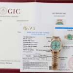 Rolex Super Clone Day-Date 128238 Dial Turquoise Gold Wrapped 36mm