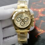 Rolex Super Clone Watch Daytona 126508 Yellow Dial Oyster Strap 40mm