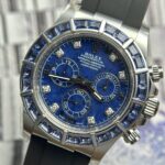 Rolex Super Clone Daytona 116519 Sodalite Dial Rubber Strap 40mm - Image 3