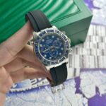 Rolex Super Clone Daytona 116519 Sodalite Dial Rubber Strap 40mm