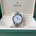 Rolex DateJust 126334 Super Clone Watch White Enamel Clean Factory 41mm