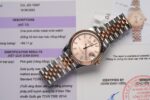 Rolex DateJust Super Clone Watch Gold Wrapped GM Factory 31mm