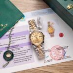 Rolex Super Clone DateJust Gold Wrapped Jubilee Strap GM Factory 36mm