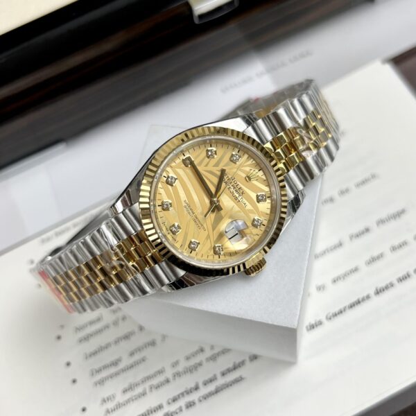 Rolex DateJust Fake Watch Demi Gold Jubilee Strap EW Factory 36/41mm