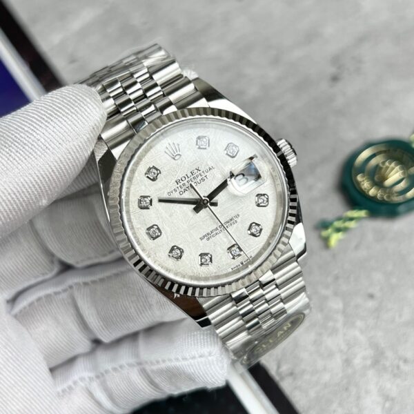 Rolex DateJust Replica 11 Watch Meteorite Dial Clean Factory 41mm