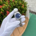 Rolex DateJust Blue Dial Super Clone 1:1 Watch Jubilee Strap EW Factory 36mm - Image 2