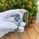 Rolex DateJust Blue Dial Super Clone 1:1 Watch Jubilee Strap EW Factory 36mm - Image 4