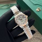 Rolex DateJust Super Clone Watch Mother Of Pearl Dial 31mm - Image 2