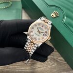 Rolex DateJust Super Clone Watch Mother Of Pearl Dial 31mm - Image 3