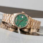 Rolex Day-Date 128235 Dial Aventurine Super Clone Watch Custom Gold Wrapped 36mm - Image 5