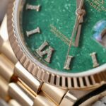 Rolex Day-Date 128235 Dial Aventurine Super Clone Watch Custom Gold Wrapped 36mm - Image 8