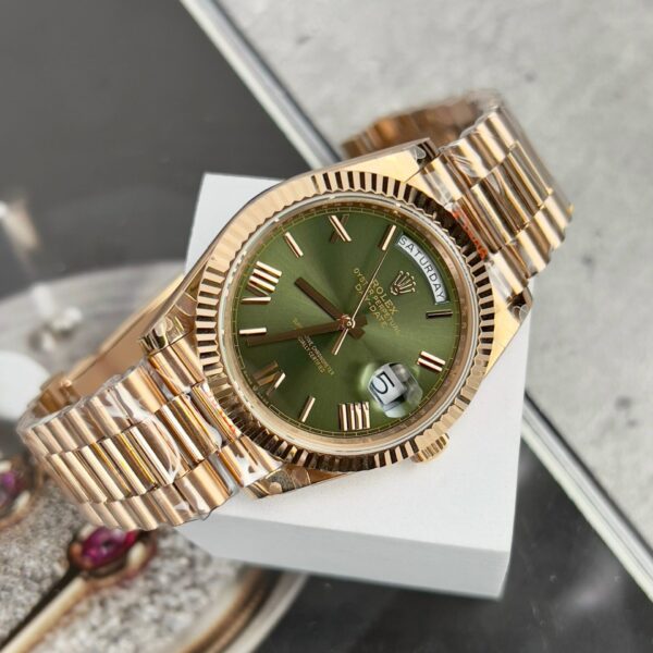 Rolex Day-Date 228235 Green Dial Replica Watch GM Factory 40mm