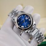 Rolex Super Clone Day-Date Blue Ombre QF Factory 40mm