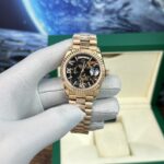Rolex Super Clone Day-Date Rose Gold Lava Dial BP Factory 40mm - Image 2