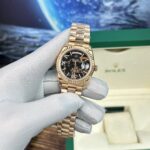 Rolex Super Clone Day-Date Rose Gold Lava Dial BP Factory 40mm - Image 3