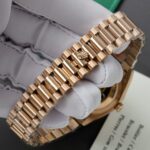 Rolex Day-Date Rose Gold Super Clone Watch Dial Mother Of Pearl QF Factory 36mm - Image 8