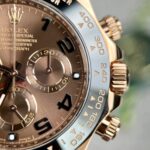 Rolex Daytona 116515LN 18K Rose Gold Wrapped Super Clone Watch 40mm - Image 4