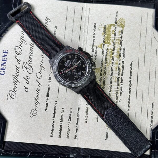 Rolex Daytona Diw Carbon Super Light Replica Watch 40mm