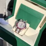 Rolex GMT-Master II 126755 SARU-DIAO Gold Wrapped Moissanite Sapphire Super Clone Watch 40mm - Image 5