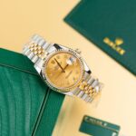 Rolex Super Clone DateJust 126233 Gold Wrapped Champagne Dial 36mm