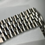 Rolex Super Clone Watch DateJust Dial Mother Of Pearl Moissanite Diamonds 41mm - Image 10