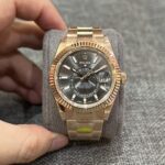 Rolex Sky Dweller 326935 Rhodium Dial Super Clone Watch Noob Factory 42mm