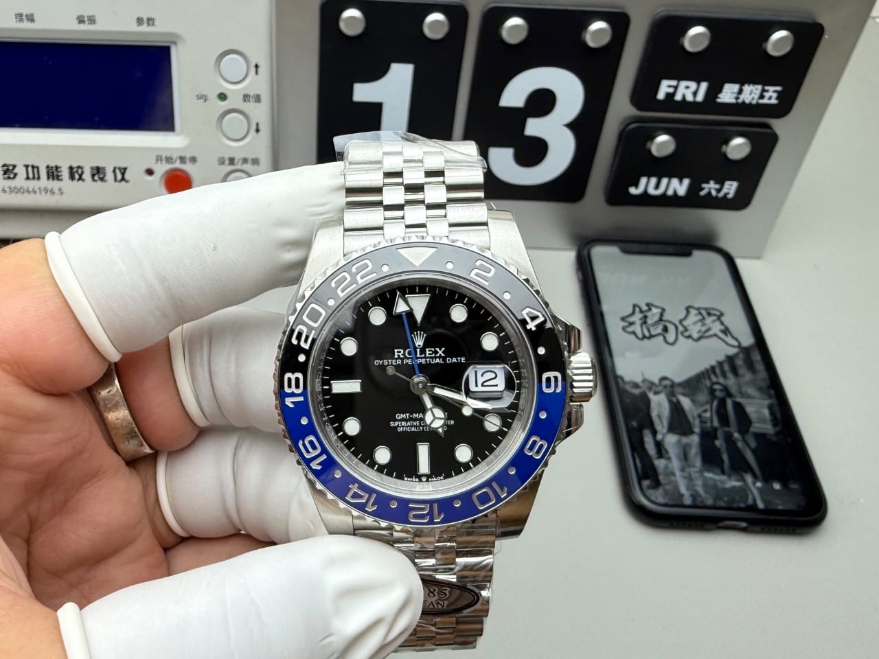 WhatsApp Image 2026-06-07 at 1.59.11 AM Rolex Super Clone Watch GMT-Master II 126710BLNR Batgirl Clean Factory 40mm - Image 1