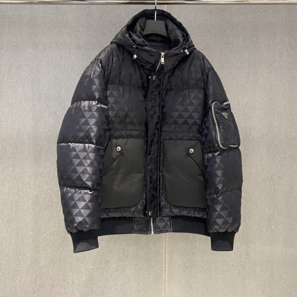 PRADA Men's Down Jacket (Size 8)